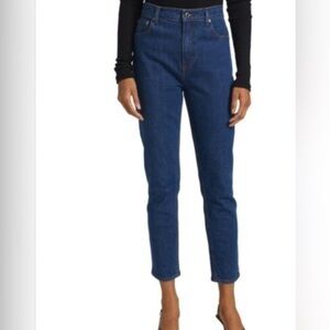 Derek Lam 10 Crosby High Rise Cropped Jeans 30